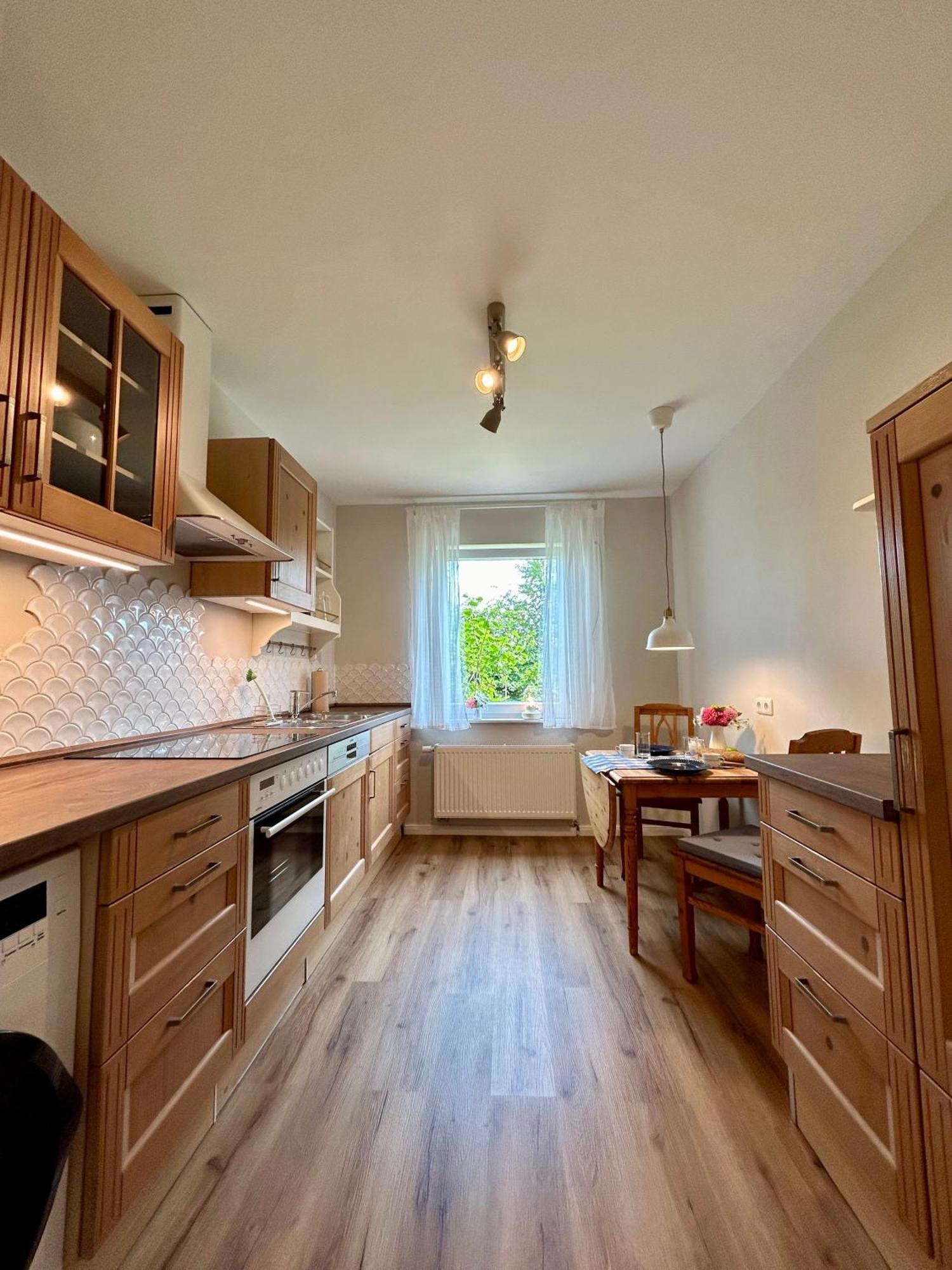 קושהאבן Liten Lind - Ferienwohnung In Sahlenburg מראה חיצוני תמונה