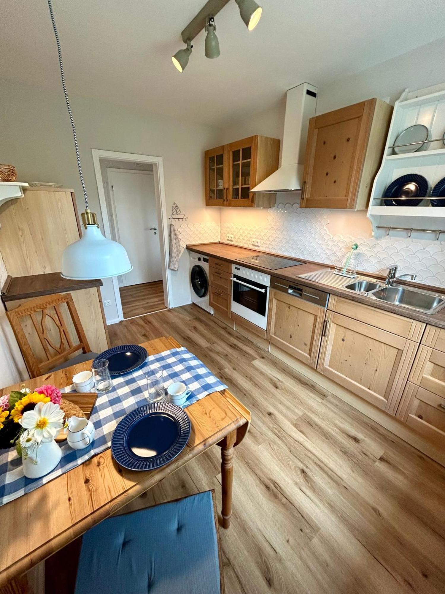 קושהאבן Liten Lind - Ferienwohnung In Sahlenburg מראה חיצוני תמונה