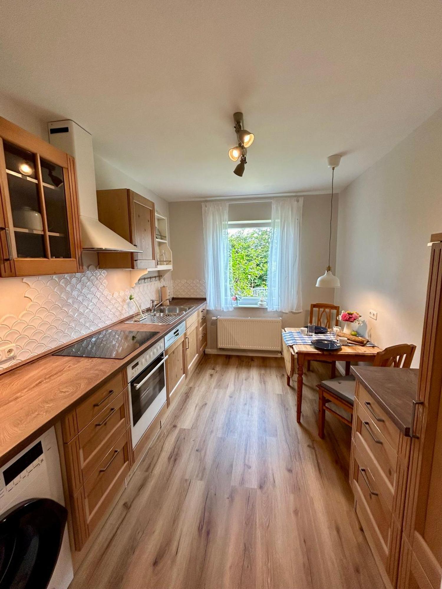 קושהאבן Liten Lind - Ferienwohnung In Sahlenburg מראה חיצוני תמונה